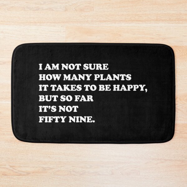 Item preview, I am not sure how many plants it takes to be happy, but so far it is not Fifty nine designed and sold by EmeraldeaArt.