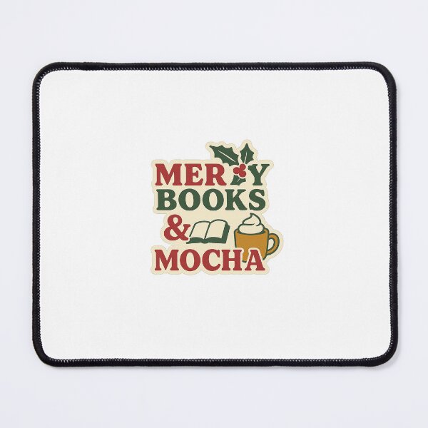 Item preview, Merry Books & Mocha designed and sold by MelVibes.