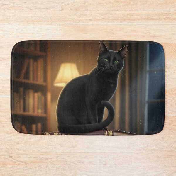 Item preview, Black Cat on book  designed and sold by Obinne.