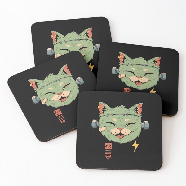Item preview, Frankenstein Meowster Cat | Vincent Trinidad Art designed and sold by vincenttrinidad.
