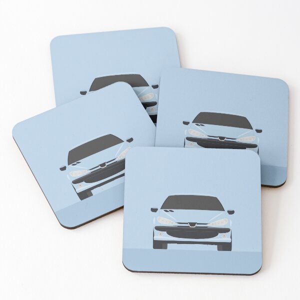 Item preview, Peugeot 206 - Vector drawing designed and sold by yohannlp.