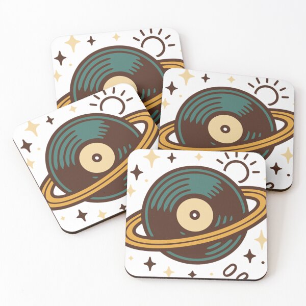 Item preview, Vinyl Record Planet – Retro Space Vector designed and sold by avatarifyyy.