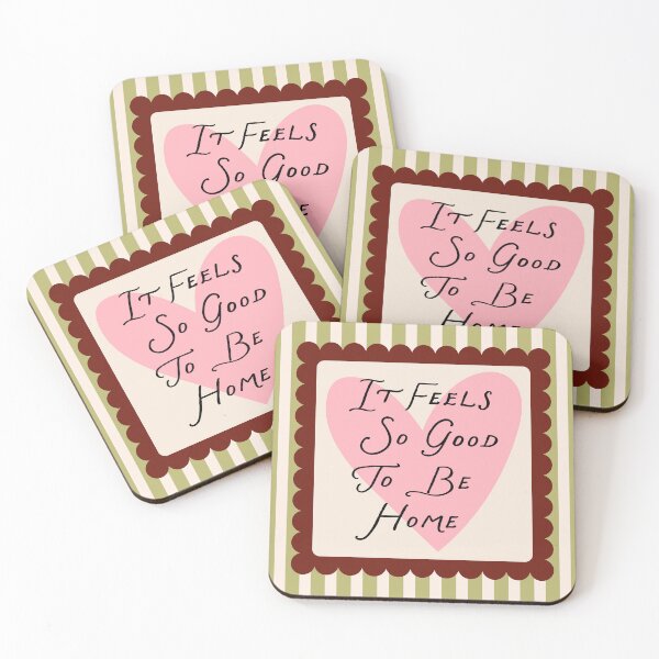 Item preview, It Feels So Good To Be Home designed and sold by ArtVueStudio.