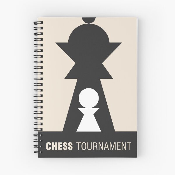 Item preview, Chess Minimalistic Poster Clean Modern Design designed and sold by missbobbit.