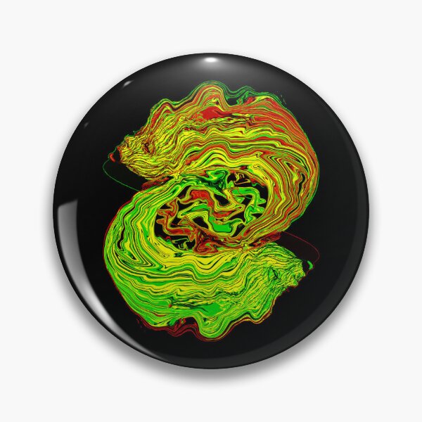 Item preview, Psychedelic Abstract Face EBM Wave Faces designed and sold by ariverrr.