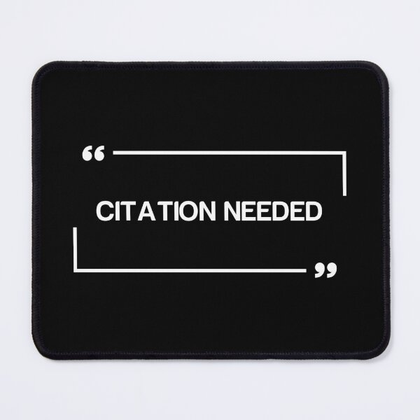Item preview, Citation Needed designed and sold by dudelinart.