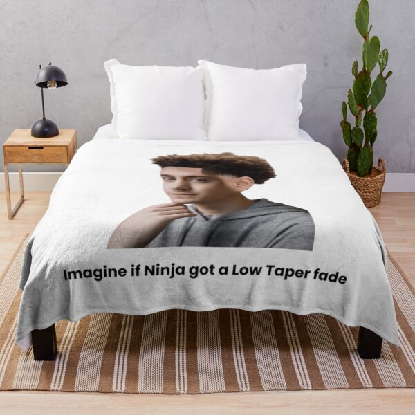 Item preview, Imagine If Ninja Got A Low Taper Fade designed and sold by Msunnyonroy.