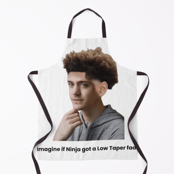 Item preview, Imagine If Ninja Got A Low Taper Fade designed and sold by Msunnyonroy.