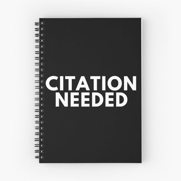 Item preview, Citation Needed Bold designed and sold by dudelinart.