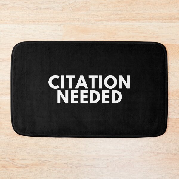 Item preview, Citation Needed Bold designed and sold by dudelinart.