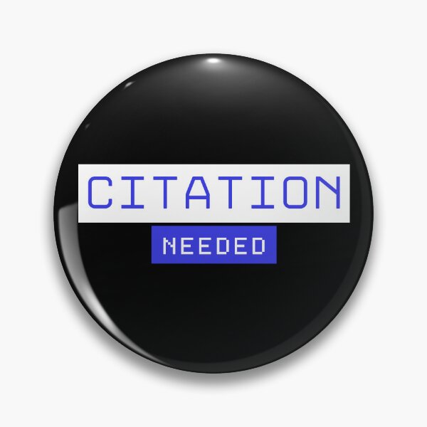 Item preview, Citation Needed designed and sold by dudelinart.