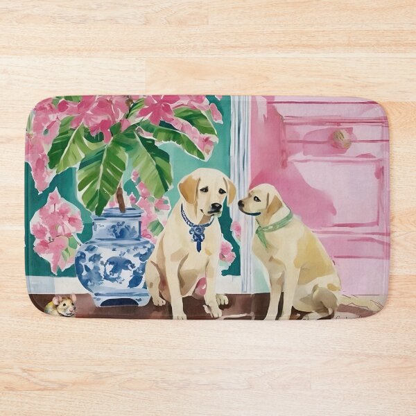 Item preview, Whimsical dog art, They brought a Cat  designed and sold by SophieClimaArt.