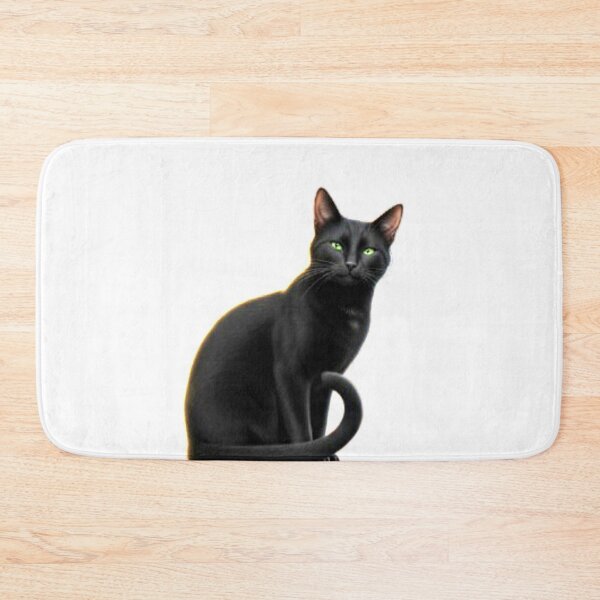Item preview, Cute Black Cat on book  designed and sold by Obinne.