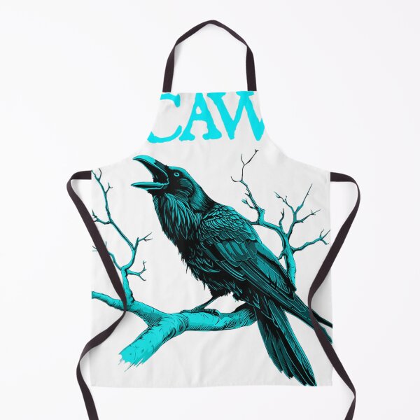 Item preview, Black Crow F Caw F Funny Black Bird Retro designed and sold by Msunnyonroy.