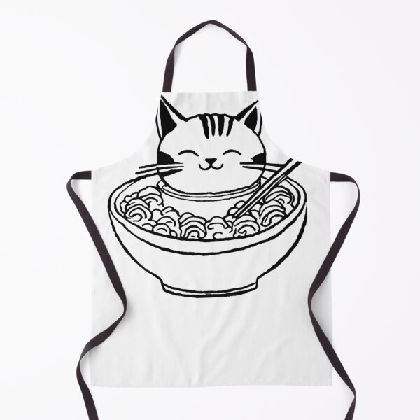 Item preview, a cute kiity having Ramen bowl Ramen lover Japanese food at Gobble Gala designed and sold by Rinitiertzdzr.