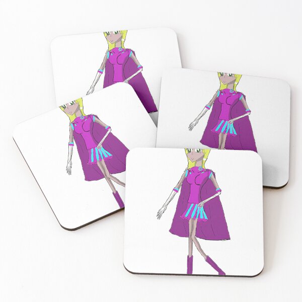 Item preview, Blonde Caped Heroine  designed and sold by AnimalOrShop.