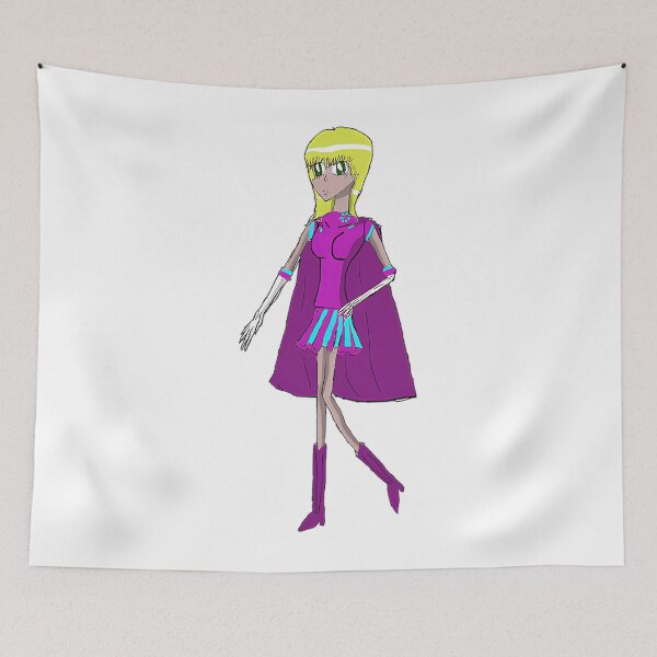 Item preview, Blonde Caped Heroine  designed and sold by AnimalOrShop.