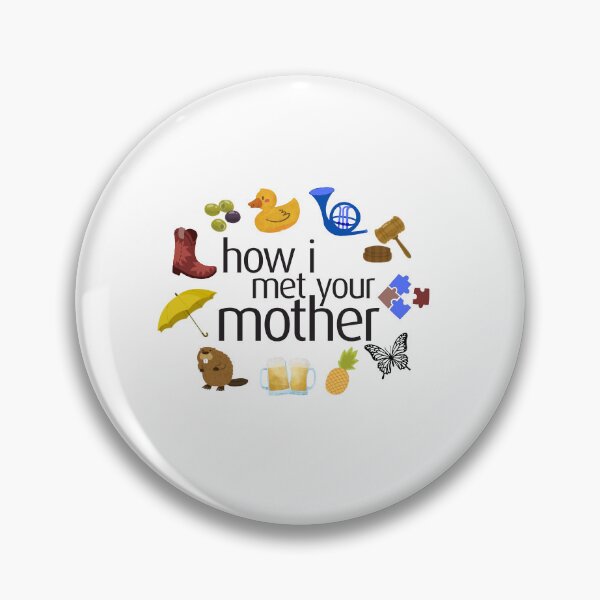 Item preview, How I Met Your Mother iconic symbols designed and sold by Celine Baguette.