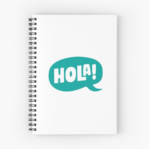 Item preview, Hola! Aqua designed and sold by Gadding Gatos.