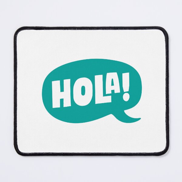 Item preview, Hola! Aqua designed and sold by Gadding Gatos.