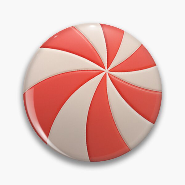 Item preview, Red and white swirl peppermint candy with twisted ends, perfect for Christmas and holiday decoration designs designed and sold by Mimoshi ⭐⭐⭐⭐⭐.