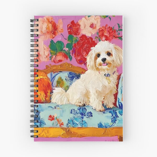 Item preview, Terrier in preppy interior designed and sold by SophieClimaArt.