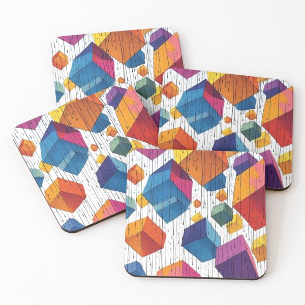 Item preview, floating cubes designed and sold by XJAXSTUDIO.