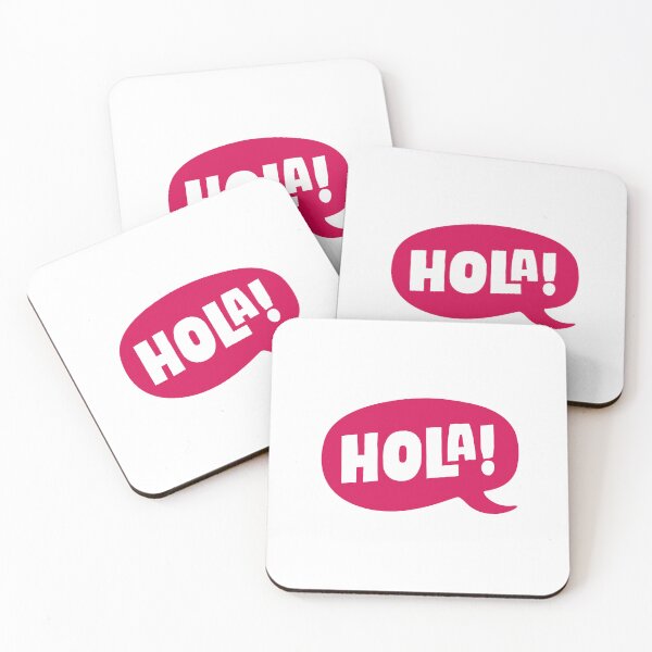 Item preview, Hola! Cerise designed and sold by Gadding Gatos.