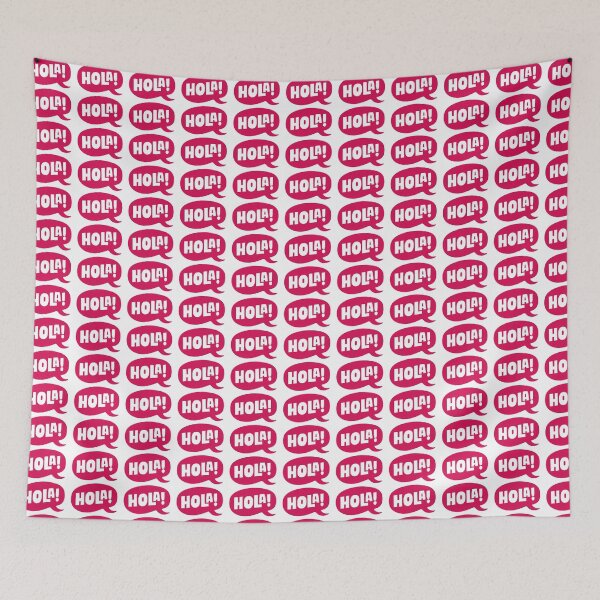 Item preview, Hola! Cerise designed and sold by Gadding Gatos.