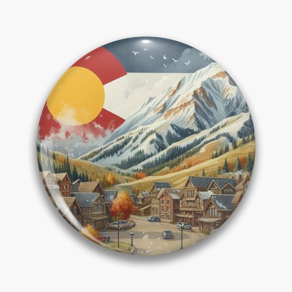 Item preview, Crested Butte Colorado - Travel Art designed and sold by maximinano100k.