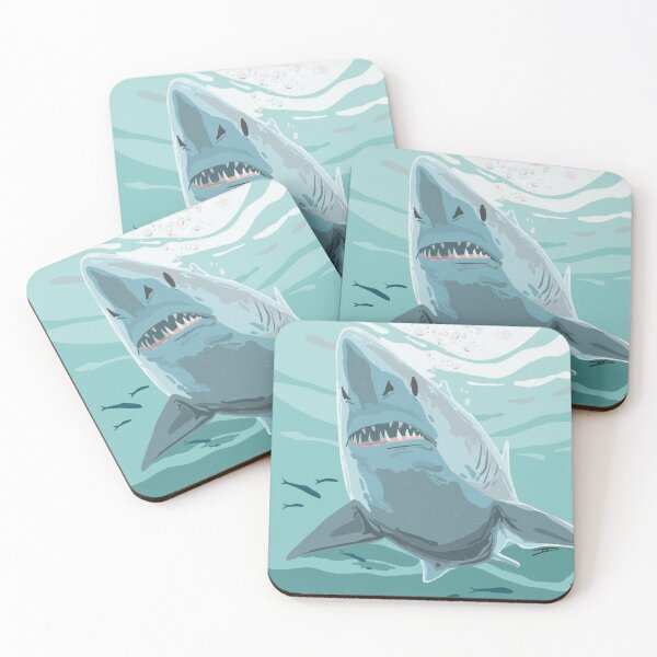 Item preview, Prowling Shark designed and sold by jodeckdoodles.