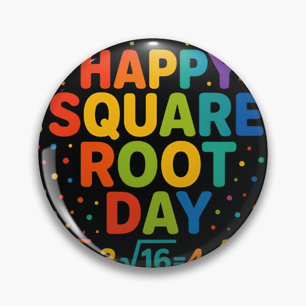 Item preview, Happy Square Root Day designed and sold by Nest & Thread.