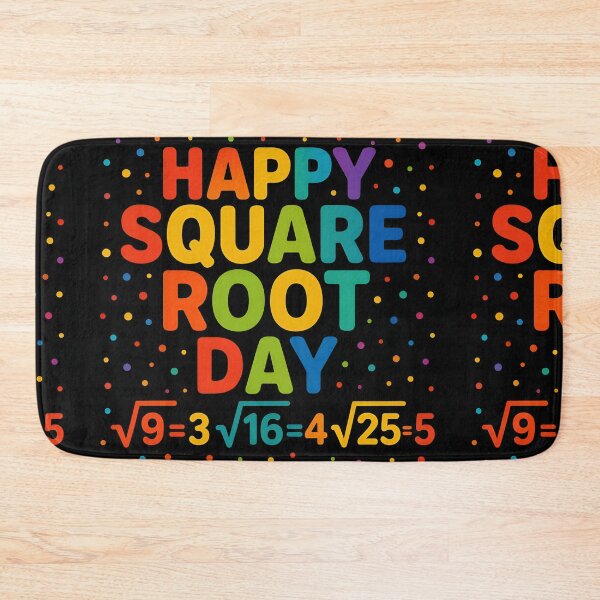 Item preview, Happy Square Root Day designed and sold by Nest & Thread.