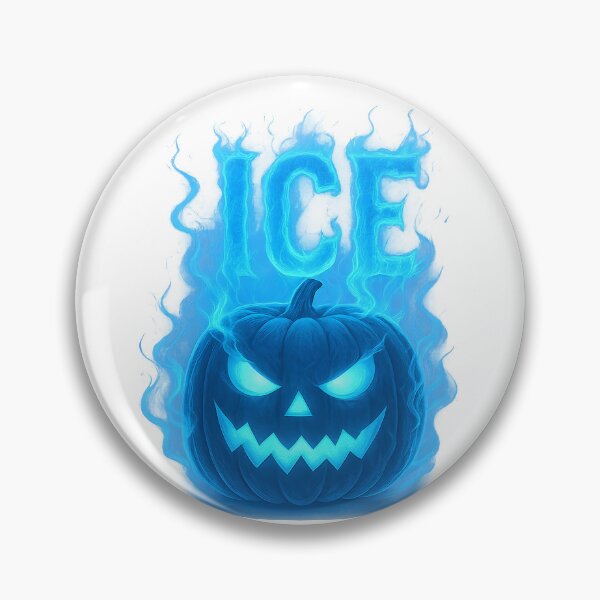 Item preview, Ice Pumpkin – Frozen Flame Jack-o’-Lantern designed and sold by Har-vee.