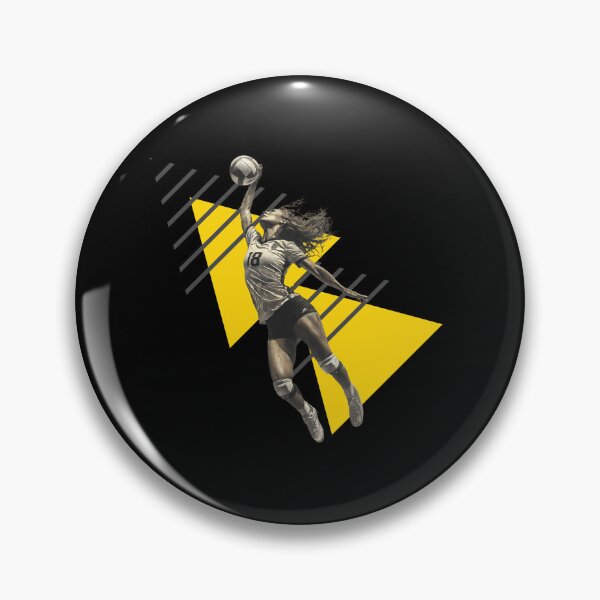 Item preview, Women’s Volleyball Spiker Outside Hitter with Geometric Art designed and sold by daila70.