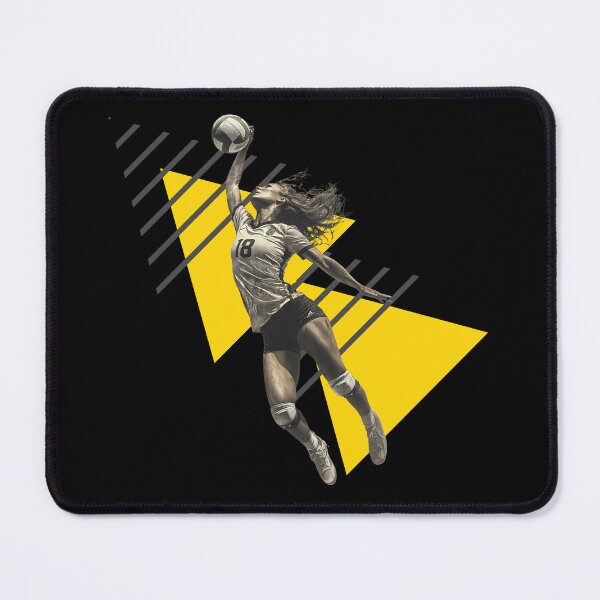 Item preview, Women’s Volleyball Spiker Outside Hitter with Geometric Art designed and sold by daila70.