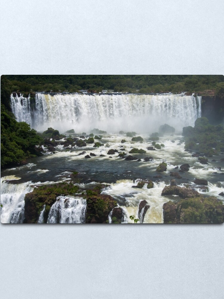 Alternate view of Iguazu Falls Metal Print