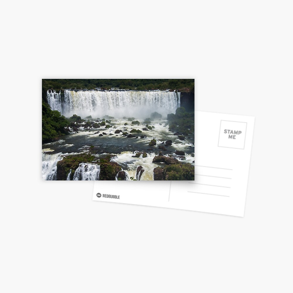 Iguazu Falls Postcard