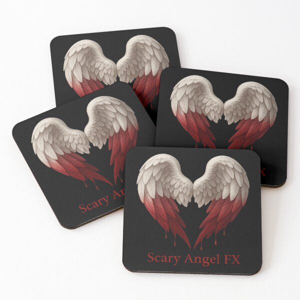 Item preview, Beauty and Blood – Heart Shaped Angel Wings | Scary Angel FX Collection designed and sold by Scaryangelfx.