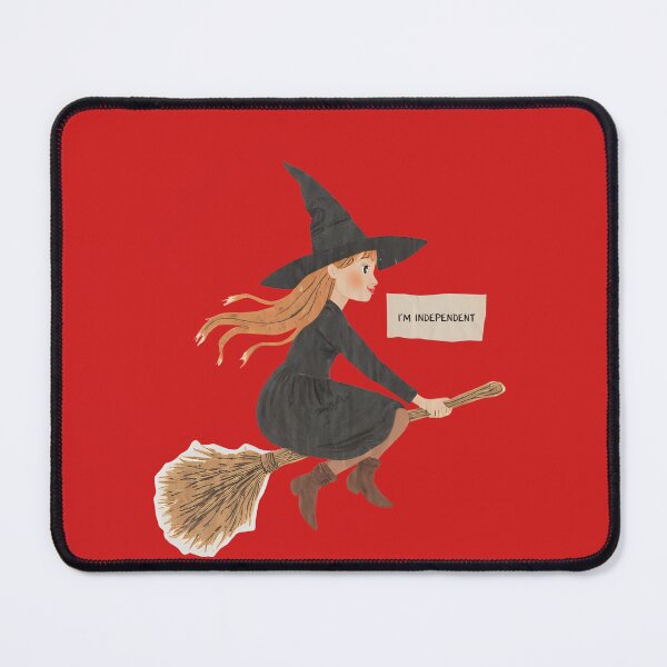 Item preview, Independent Witch on Her Broom designed and sold by nighttime1990.