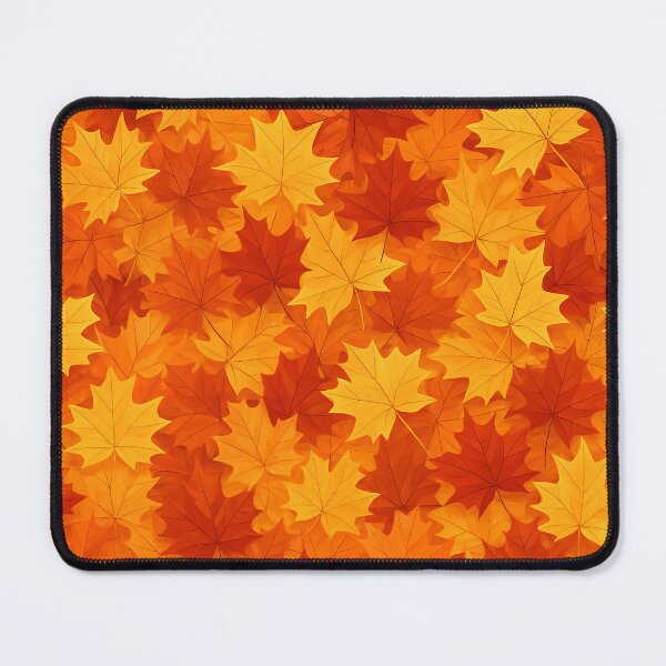 Item preview, Golden Autumn Leaves designed and sold by Kaleidoscope Print.