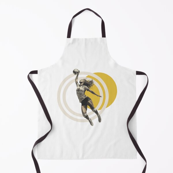 Item preview, Volleyball Outside Hitter Sporty Spiker on Geometric Design designed and sold by daila70.