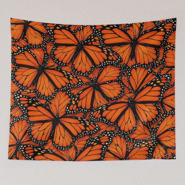 Item preview, Monarch Butterfly Swarm designed and sold by Kaleidoscope Print.