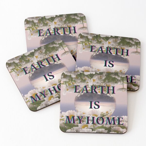 Item preview, Earth Is My Home – Nature Daisies Design designed and sold by Tik Logy.