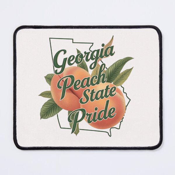 Item preview, Georgia Peach State Pride Sticker – Southern Roots Local State Pride Design designed and sold by FestivityFinds.