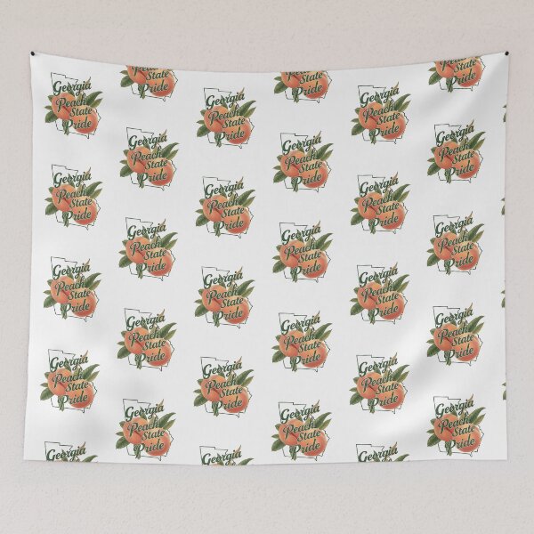 Item preview, Georgia Peach State Pride Sticker – Southern Roots Local State Pride Design designed and sold by FestivityFinds.