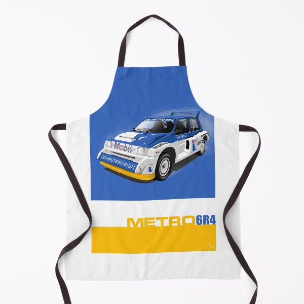 Item preview, Metro 6R4 Rally car illustration designed and sold by RJWautographics.