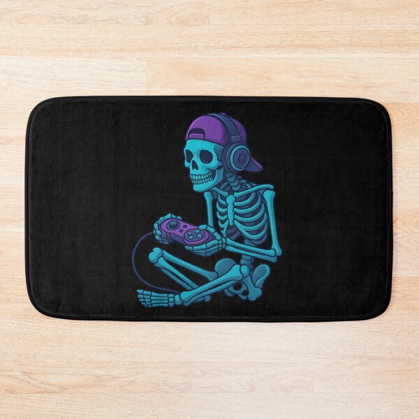 Item preview, Gaming Skeleton – Spooky Gamer Life – Cute Halloween Design designed and sold by Har-vee.