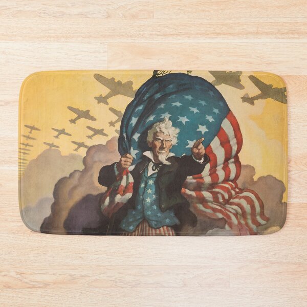Item preview, Uncle Sam Buy War Bonds Vintage Poster – WWII Propaganda Wall Art designed and sold by neildoch.