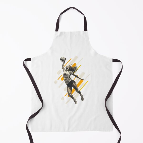 Item preview, Outside Hitter Volleyball Powerful Spiker on Modern Geometric Background designed and sold by daila70.